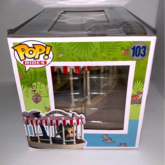 Disney Jungle Cruise Ride Departing Daily With Mickey Mouse Funko Pop Rdes - Picture 6 of 8